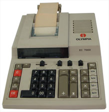 Olympic EC 7000 Calculator
