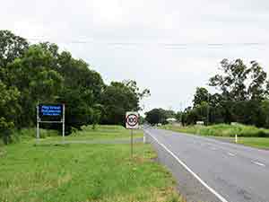 Pink Lily Community Sign